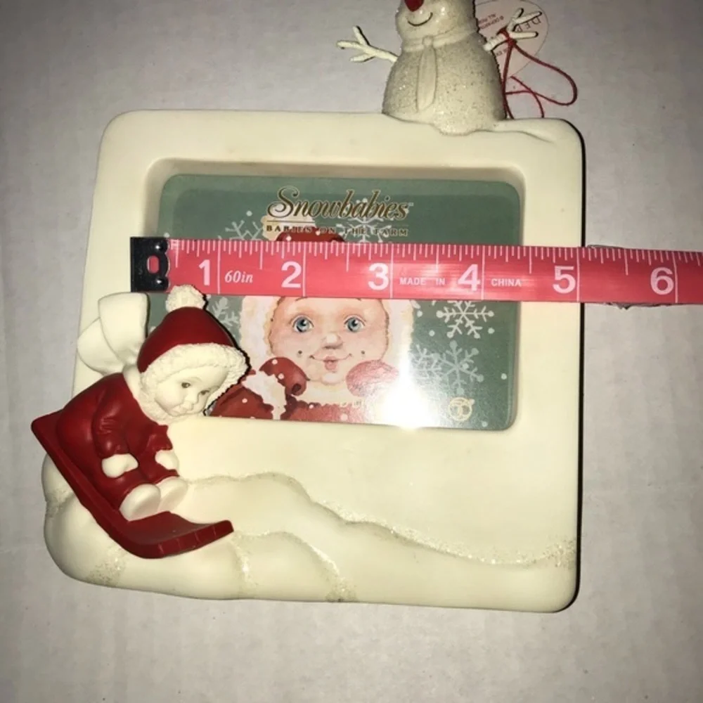 Dept 56‎ Snowbabies Babies On The Farm Photo Frame